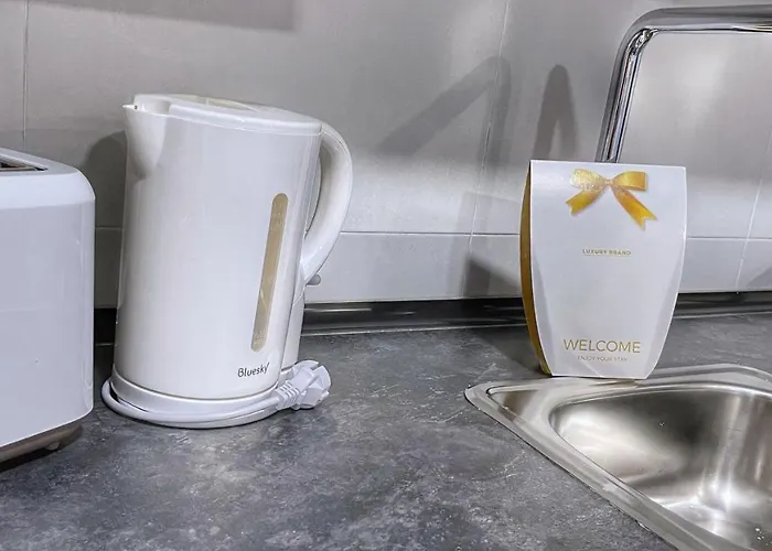 Vt Flat Reformado Con Escritorio De Trabajo Y Wifi Lägenhet Bilbao